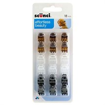 Scunci Mini Jaw Clips 18pk