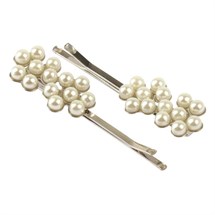 Scunci Style Pearl Cluster Bobby Pins 2pk
