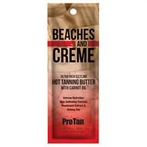 Pro Tan Beaches & Crème Sizzling Hot Tanning Butter Sachet 22ml