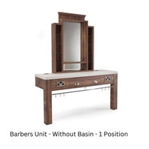 REM Montana Barbers Unit - Without Basin