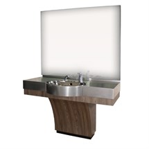 REM The Duke Barbers Unit (with Stainless Steel Basin)