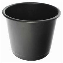 Q-Connect Waste Bin 15 Litre Black