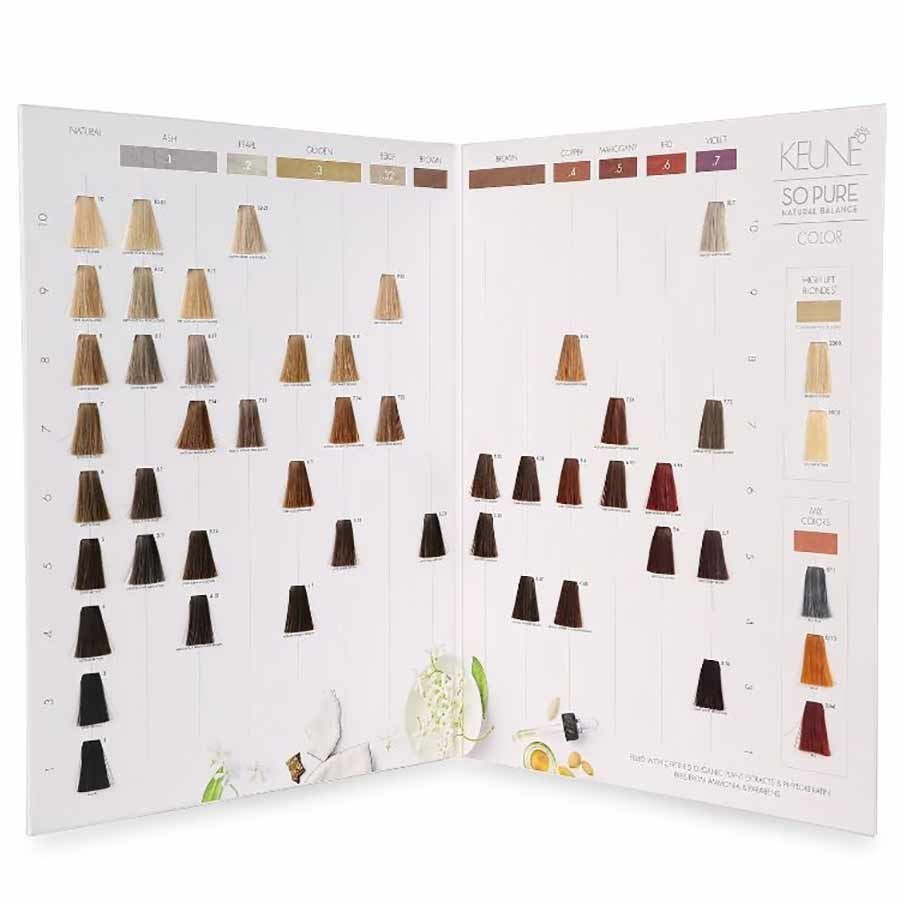 Keune So Pure Hair Color Chart