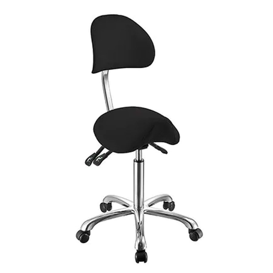 Capital Pro Saddle Stool Black Stools Capital Hair And Beauty 