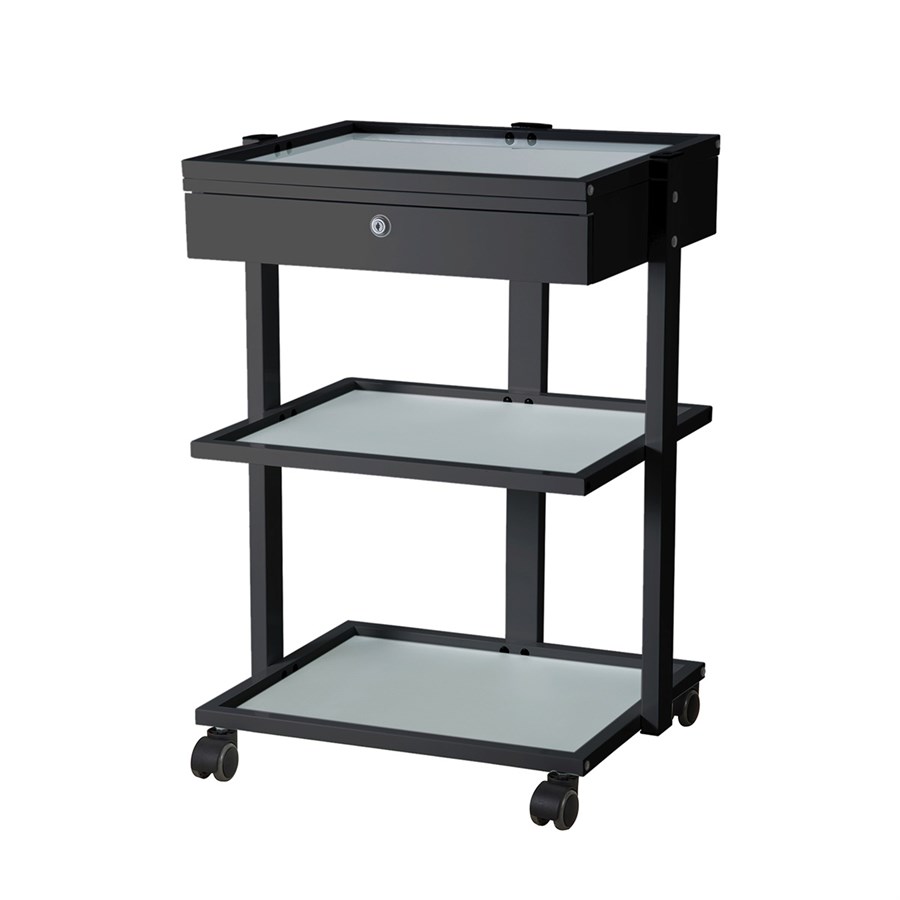 Capital Pro Beauty Trolley With Drawer Black Furniture Offers Capital Hair And Beauty 