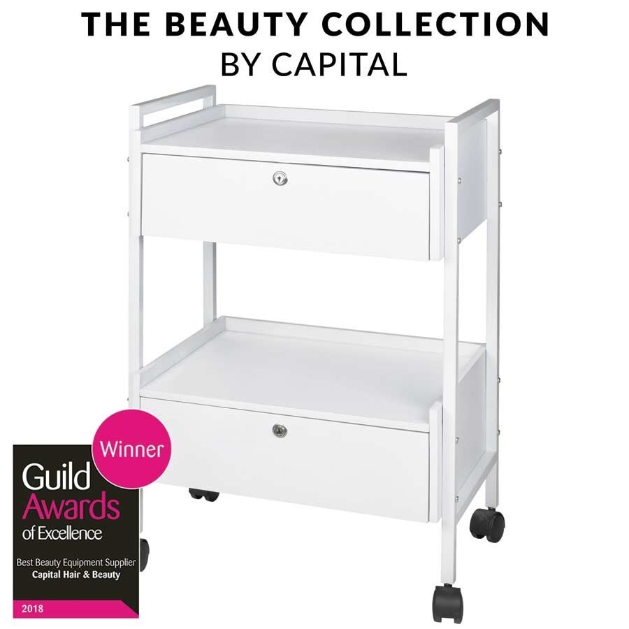 Capital Pro Beauty Duo Clinic Trolley White