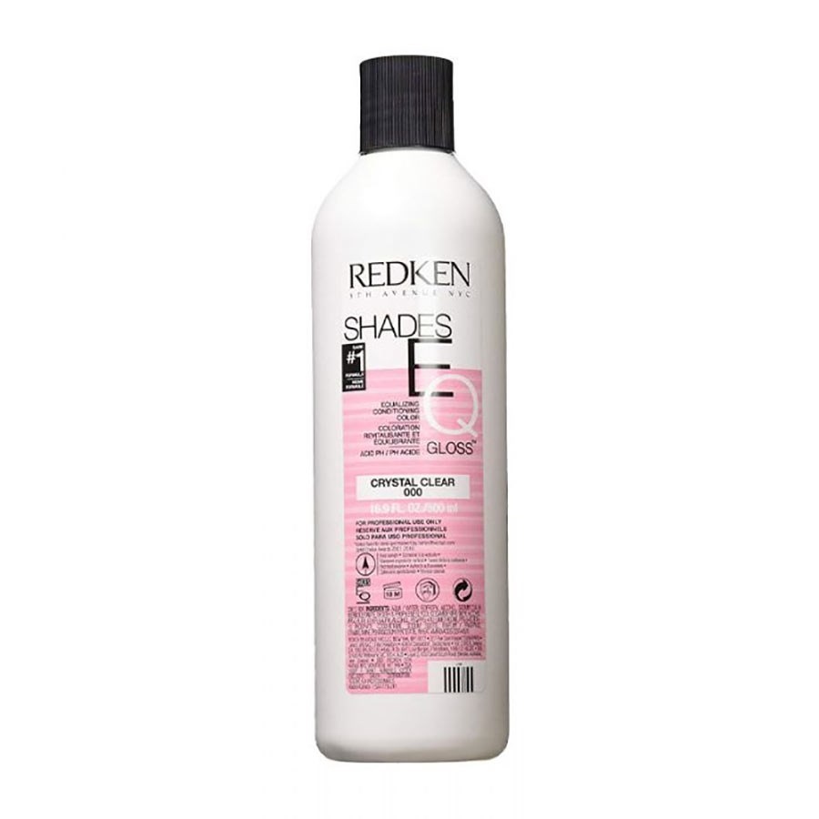 Redken Shades EQ Gloss Crystal Clear Demi Permanent Hair Color 500ml | Semi  Permanent Colour | Capital Hair & Beauty
