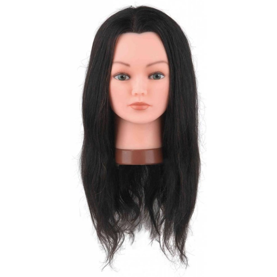 Carevas Training Head 50% Real Human Hair Manikin Head