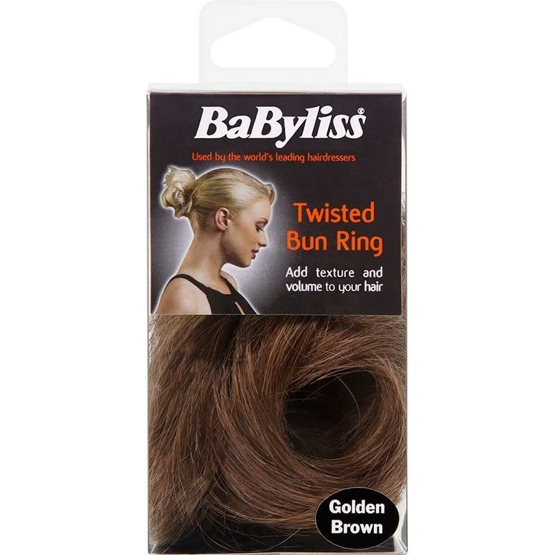 Babyliss Soft Wave Twisted Bun Ring Golden Brown Accessories