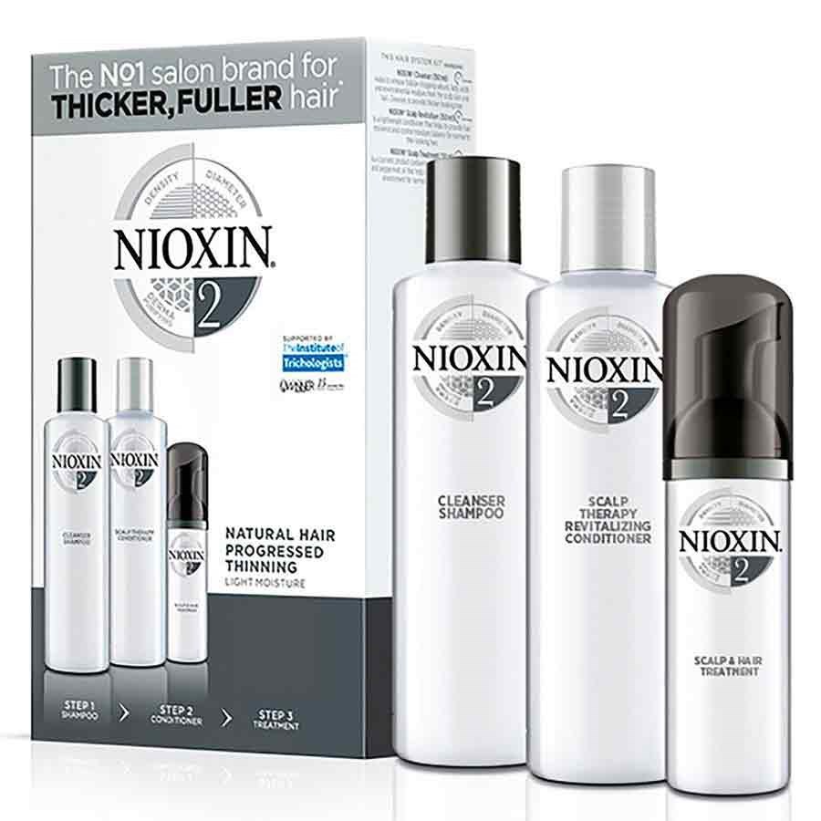Nioxin Trial Kit System 2 - For Natural Hair with Progressed Thinning | Hair  Loss | Capital Hair & Beauty