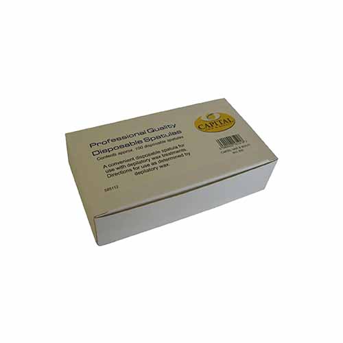 Capital Disposable Spatulas Box Pk100