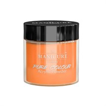 The Manicure Company Coloured Acrylic 25g - Autumn Orange