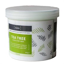 Looks Warm Strip Wax 450g- Tea Tree (Cream)