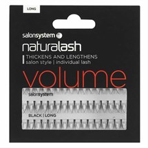 Salon System Naturalash Individual Lashes Flare Black - Long (Volume)