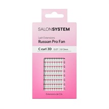 Salon System Russian Pro Fan - C Curl - 3D - 8-13mm